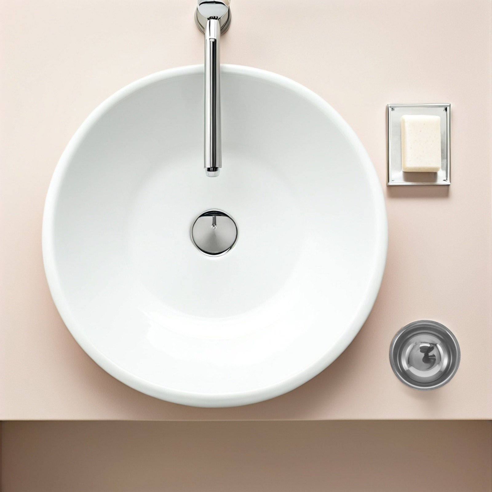 Soap Making Unit - Mangkuk Cukur Stainless Steel Dua Lapis