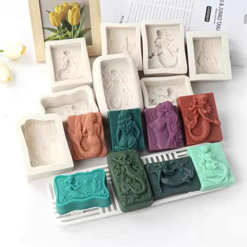 Soap Making Business - Cetakan Lilin Putri Duyung 3D Gaya