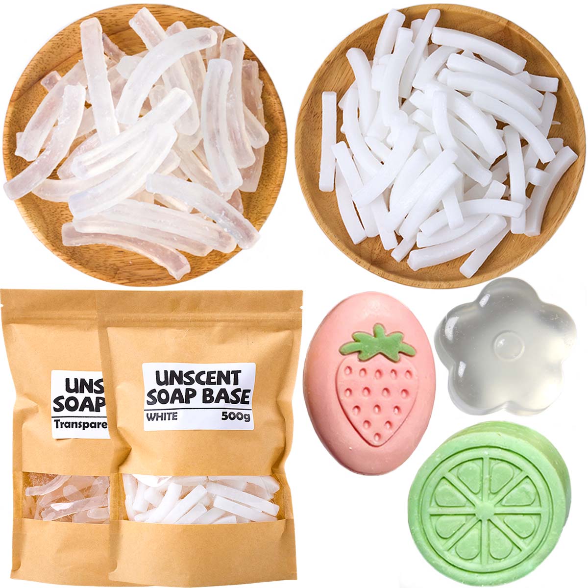 Soap Making Glycerin - 500G Sabun Gliserin DIY Sabun Aromatik