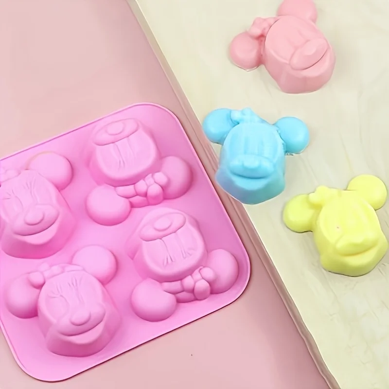 1 buah cetakan kartun Minnie,  - Soap Making Organic ulasan dan harga