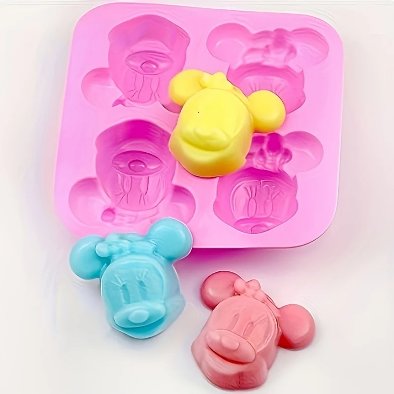 1 buah cetakan kartun Minnie,  - Soap Making Organic ulasan dan harga