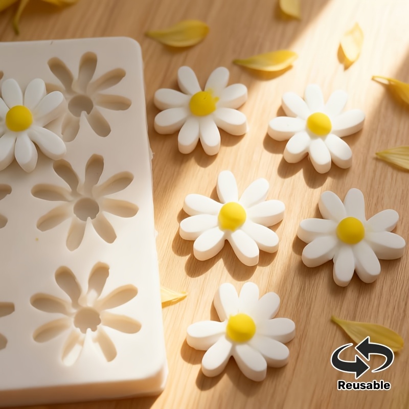 1 Buah Cetakan Silikon Bunga M - Soap Making Organic ulasan dan harga