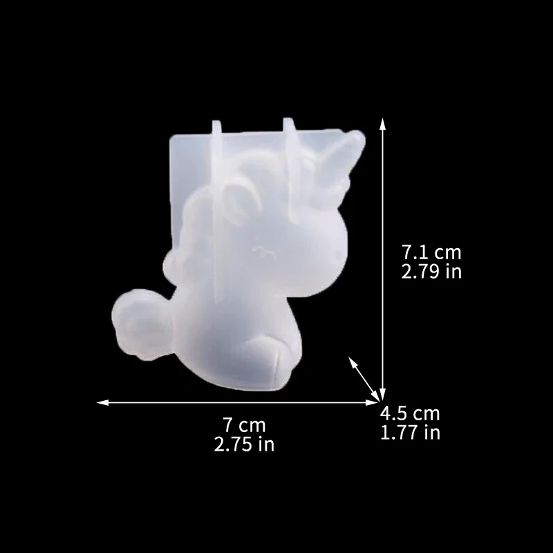 3D silikon geometris Unicorn k - Soap Making Vendors ulasan dan harga