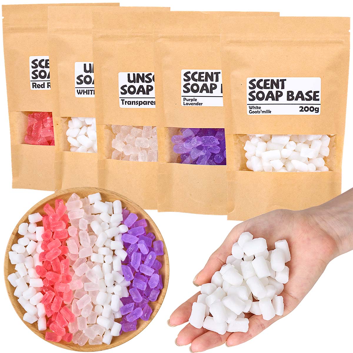 200g Basis Sabun Gliserin Berw - Soap Making Glycerin ulasan dan harga