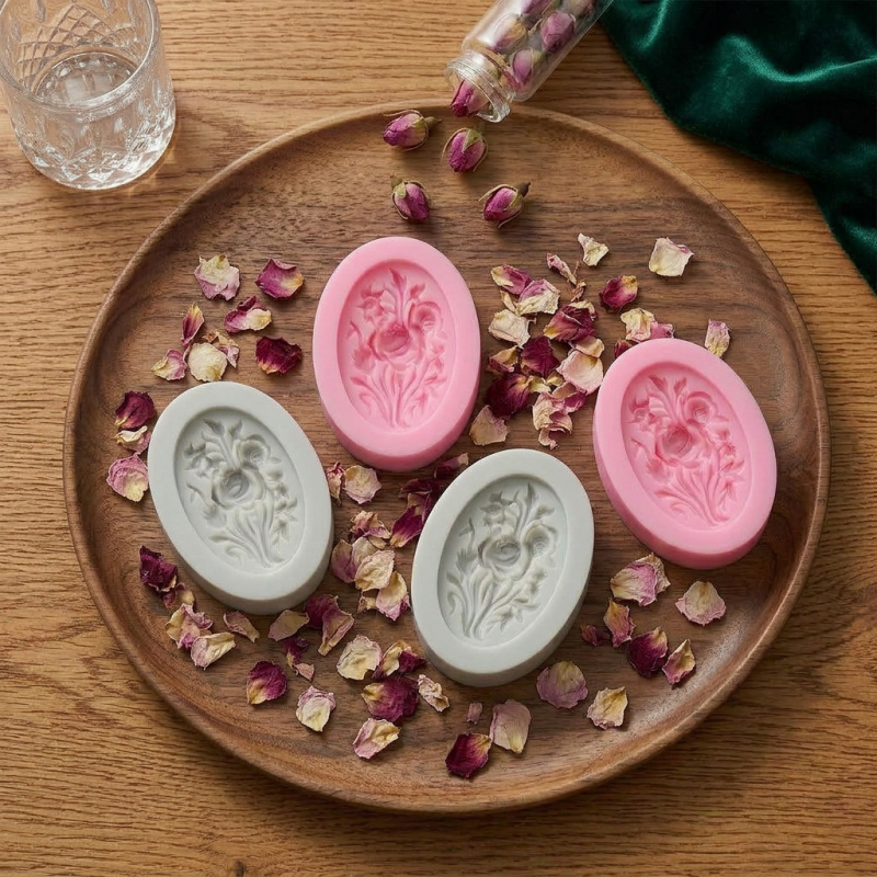 4 cetakan silikon berbentuk bu - Soap Making Organic ulasan dan harga