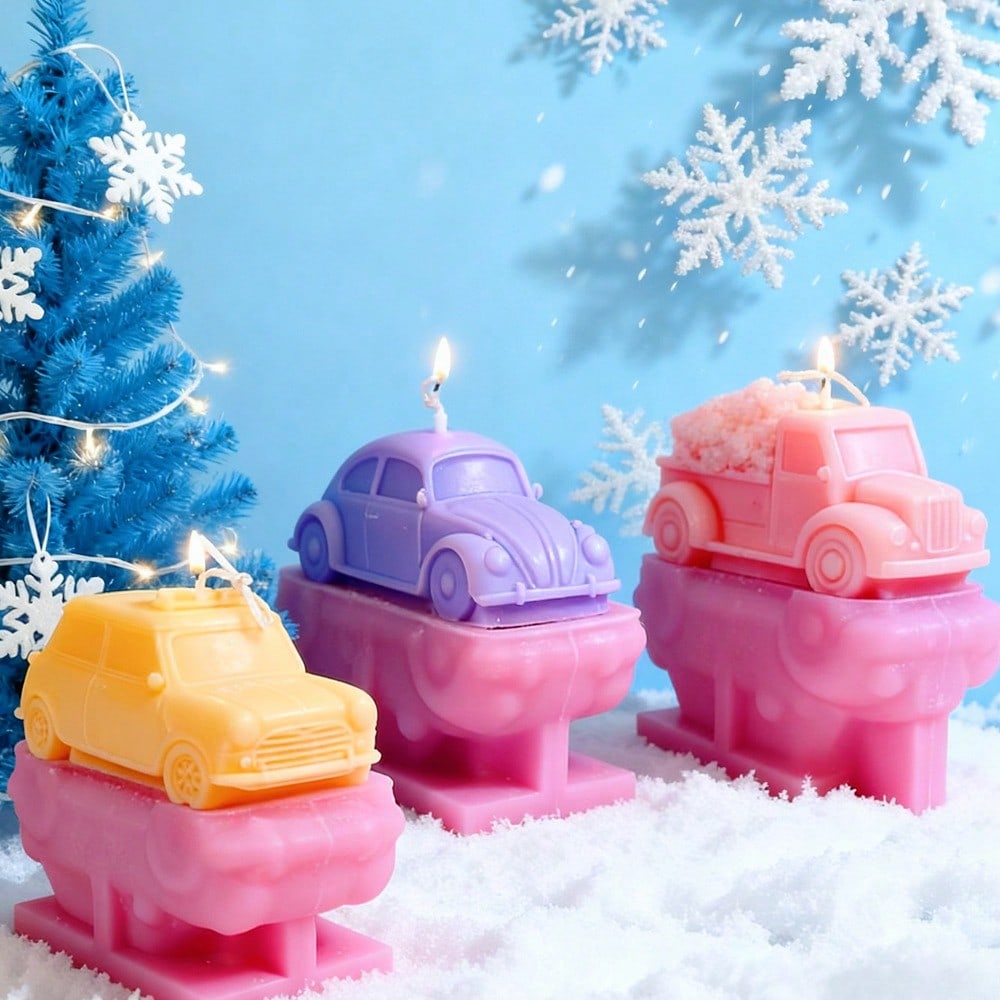 Cetakan Lilin Silikon Mobil Mu - Soap Making Business ulasan dan harga