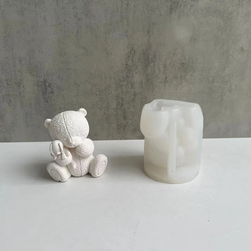 Anyaman beruang cetakan siliko - Soap Making Business ulasan dan harga